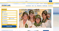 Desktop Screenshot of holidayland-viersen.de